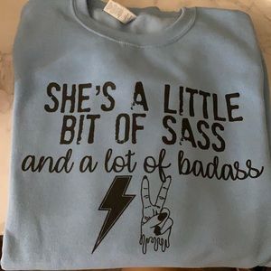 A little bit of sass sweater